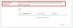 screenshot of cutom variable adjustment 3