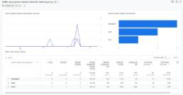 Sample traffic acquisition report with filter applied 3 Sample traffic acquisition report with filter applied 3
