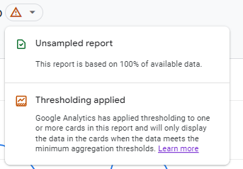 GA4’s data thresholding 80