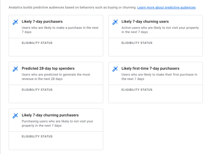 predictive audience 30