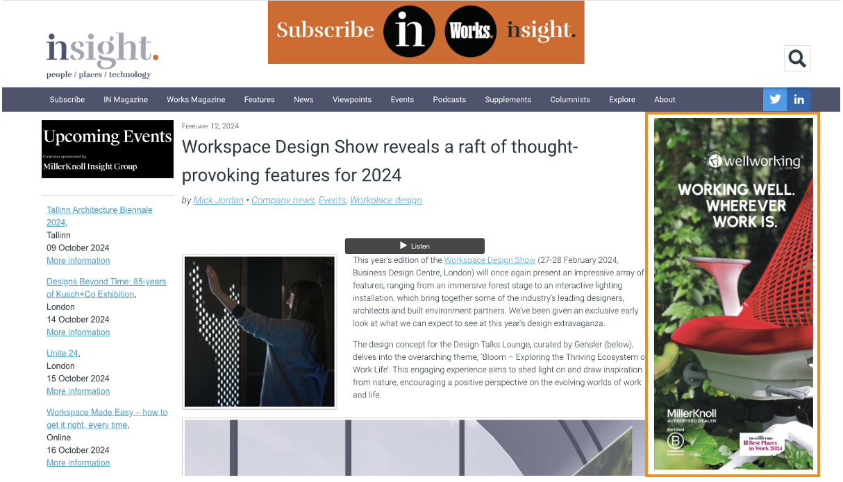Screenshot for well working ad 24